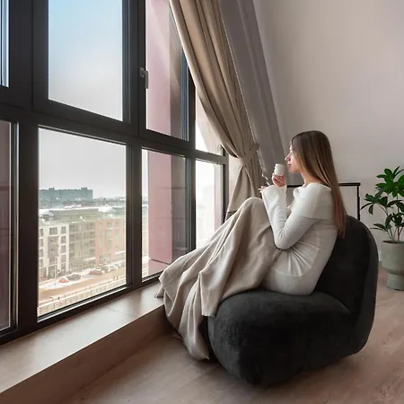 Flatbook - Granaria Ii Premium Riverside With River View Apartment Gdansk
